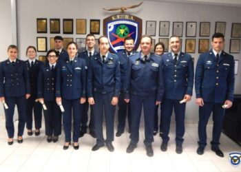 Tελετή αποφοίτησης των σπουδαστών της 3ης/25 Εκπαιδευτικής Σειράς (ΕΣ) του Σχολείου Tactical Data Links Level-2.