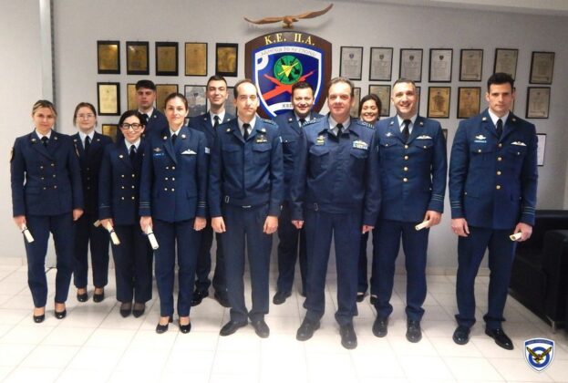 Tελετή αποφοίτησης των σπουδαστών της 3ης/25 Εκπαιδευτικής Σειράς (ΕΣ) του Σχολείου Tactical Data Links Level-2.