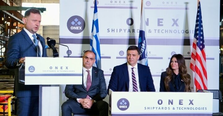 Έπεσαν οι υπογραφές για την κατασκευή δύο σύγχρονων ρυμουλκών στις ναυπηγικές εγκαταστάσεις της ONEX