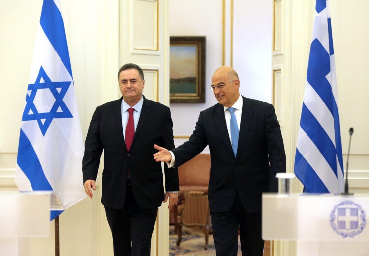 Ο ΥΕΘΑ Νίκος Δένδιας,  με τον Υπουργό Άμυνας του Ισραήλ, Israel Katz…Στο Πεντάγωνο