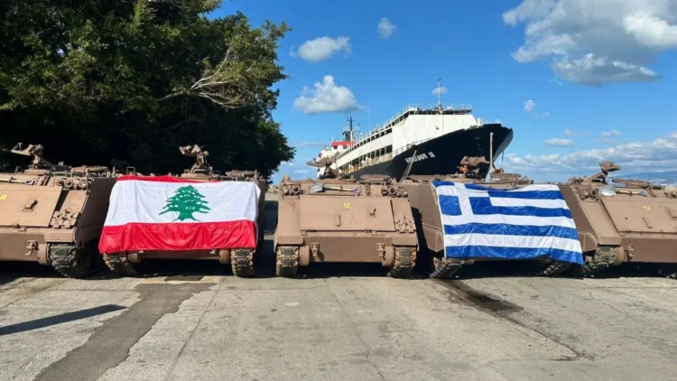 Αυτά είναι τα τεθωρακισμένα που παρέδωσε η Ελλάδα στον Λίβανο