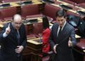 Βουλή: Σφοδρή σύγκρουση Λαζαρίδη–Χρηστίδη για τα Ίμια και το «γκριζάρισμα» του Αιγαίου