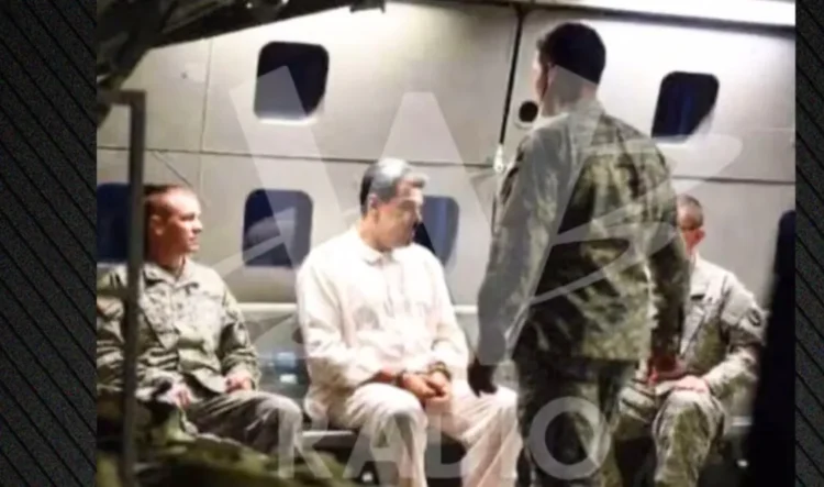 Πρώτη φωτογραφία του Νικολάς Μαδούρο μετά τη σύλληψή του από αμερικανικές ειδικές δυνάμεις