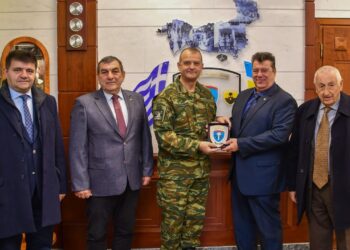 Επίσκεψη του Προέδρου ΕΑΑΣ στο Στρατηγό Διοικητή ΑΣΔΙΘ