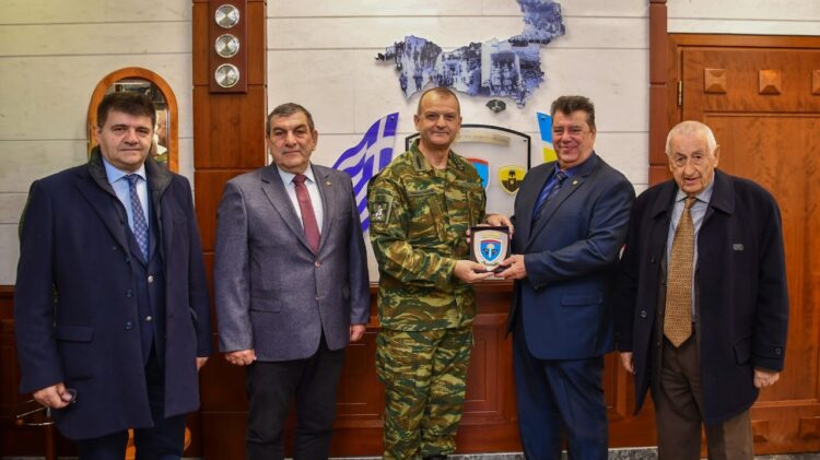 Επίσκεψη του Προέδρου ΕΑΑΣ στο Στρατηγό Διοικητή ΑΣΔΙΘ 