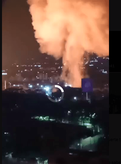 Σoκ και Δέος : Ισχυρές εκρήξεις στο Καράκας (video)