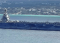 The USS Gerald R. Ford has arrived in Souda Bay…Μια Στρατηγική Παύση Πριν Κινηθεί Ανατολικά