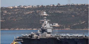 Απέπλευσε από τη Σούδα το αεροπλανοφόρο USS G. Ford…Προς το Ισραήλ (χάρτης)