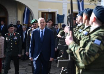 Δένδιας από Καστοριά: Η ελληνικότητα είναι κυριαρχία αλλά και ποιότητα ζωής