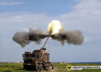 Εθνική Φρουρά: Επιχειρησιακές Βολές Πυροβολικού στο Κίτιο με θαλάσσιους στόχους