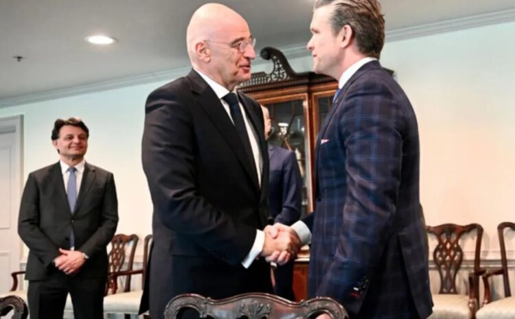 Δένδιας επαφές στο Πεντάγωνο  & για την προμήθεια των μαχητικών αεροσκαφών F-35,