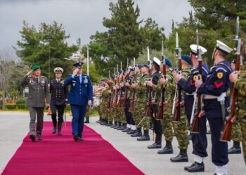 Επίσημη Επίσκεψη του Ανώτατου Διοικητή των Συμμαχικών Δυνάμεων της Ευρώπης (SACEUR) στην Ελλάδα