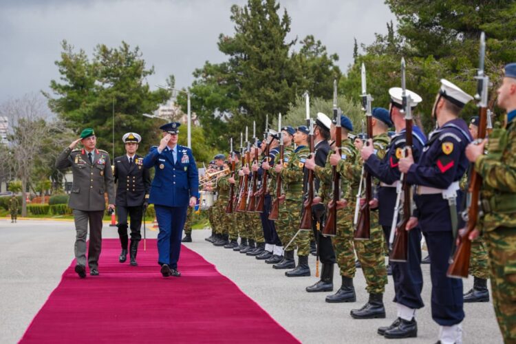 Επίσημη Επίσκεψη του Ανώτατου Διοικητή των Συμμαχικών Δυνάμεων της Ευρώπης (SACEUR) στην Ελλάδα
