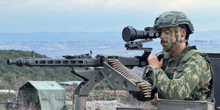 Eκπαιδευτικές βολές με Οπλικά Συστήματα Πεζικού, από τους Ανθυπολοχαγούς και Μ. Λοχίες Τάξης 2025 (video)