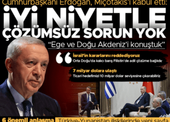 Τα τουρκικά ΜΜΕ σχολίασαν τη συνάντηση που είχαν στην  Άγκυρα ο Κυριάκος Μητσοτάκης με τον Ρετζέπ Ταγίπ Ερντογάν