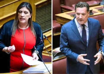Σφοδρή σύγκρουση Γεωργιάδη – Κωνσταντοπούλου στη Βουλή με απειλές και βαρείς χαρακτηρισμούς