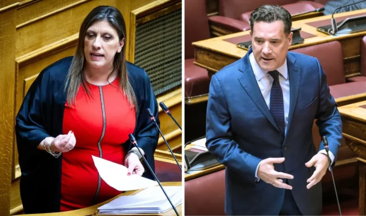 Σφοδρή σύγκρουση Γεωργιάδη – Κωνσταντοπούλου στη Βουλή με απειλές και βαρείς χαρακτηρισμούς