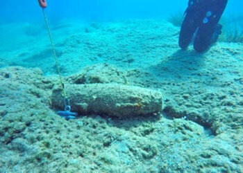 Θεσσαλονίκη: Οβίδα του Β’ Παγκοσμίου Πολέμου εντοπίστηκε στον βυθό του λιμανιού