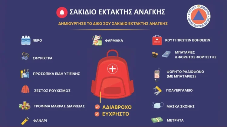 Κύπρος σε επιφυλακή: Το σακίδιο έκτακτης ανάγκης και οι οδηγίες αν ηχήσουν σειρήνες
