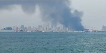 Ιρανικά drones χτύπησαν την Al-Salam Naval Base Άμπου Ντάμπι