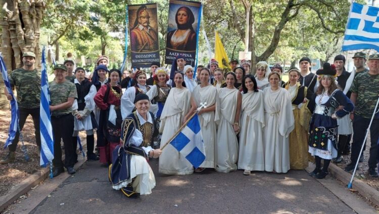 Γαλανόλευκη «πλημμύρα» στην καρδιά της Αυστραλίας για την 25η Μαρτίου