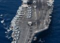 ξέσπασε φωτιά στο αεροπλανοφόρο USS Gerald Ford,