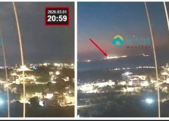 Καρέ -Καρέ η επίθεση των 7 droneς πάνω απο τη Βάση του Ακρωτηρίου