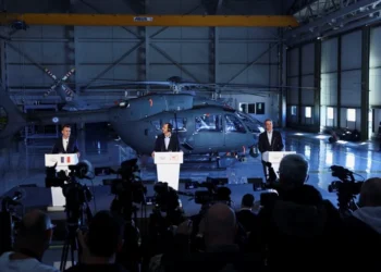 Η τριμερής συνάντηση ολοκληρώθηκε λίγο μετά τις 14:30 στην Κύπρο