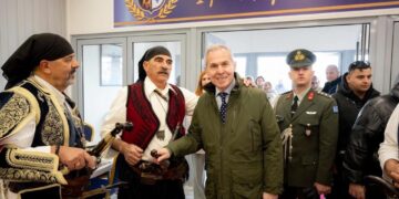 Στις επετειακές εκδηλώσεις του Δήμου Ανατολικής Μάνης στην Αρεόπολη, για την έναρξη της Ελληνικής Επανάστασης του 1821