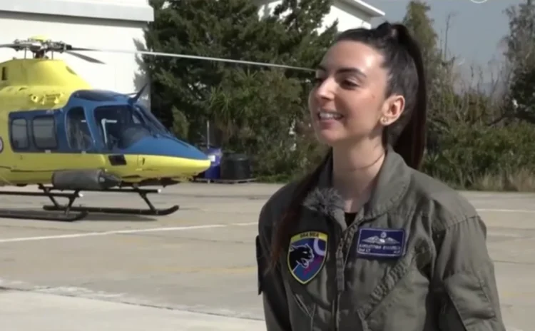 OΙ Ουρανοί είναι μόνο η αρχή …αναφέρει η 27χρονη χειρίστρια της 112ΠΜ