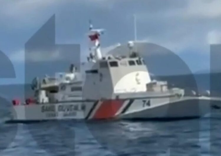 Τουρκική Ακταιωρός επιχείρησε να απομακρύνει ελληνικό απο το Φαρμακονήσι