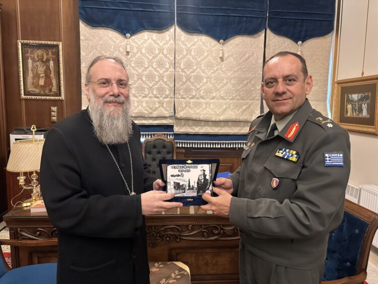 Στον Μητροπολίτη Τρίκκης ο νέος Διοικητής της ΣΜΥ…Ταξίαρχος Κωνσταντίνος Κωτάκος
