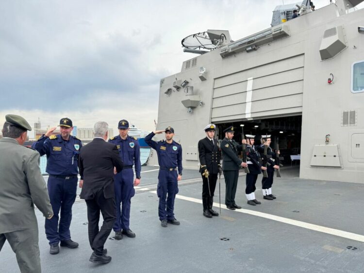 Επισκέφθηκε τη φρεγάτα «ΚΙΜΩΝ» ο Φυτιρής: Ως Έλλην Κύπριος Υπουργός εκφράζω ευγνωμοσύνη