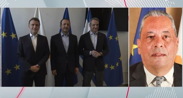 ΥΠΑΜ Κύπρου: Yπερηφάνεια για την υπερσύγχρονη ελληνική φρεγάτα «ΚΙΜΩΝ» στα νερά της Κυπρου