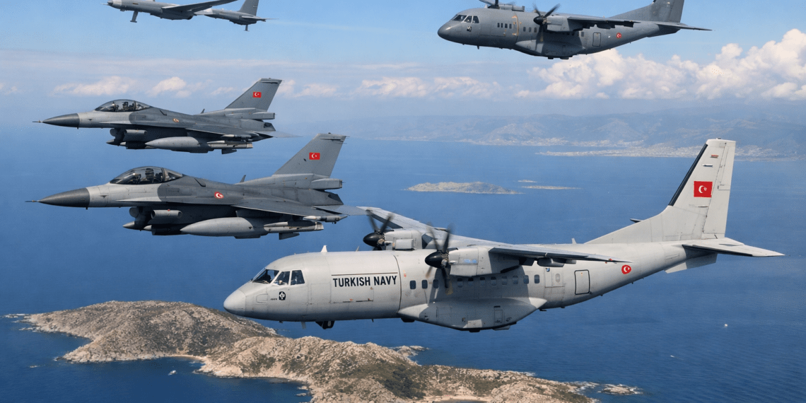 Ανεβαίνει το θερμόμετρο στο Αιγαίο – Τουρκικά F-16, CN-235, ATR-72 & UAV σε νέο γύρο παραβιάσεων