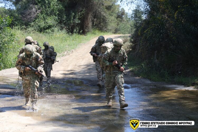 Tελετή λήξης και η απονομή επάθλων του Ετήσιου Αγώνα Ομάδων Μάχης Στρατού Ξηράς.