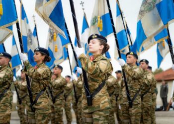 Ο Δαβάκης στην τελετή εορτασμού του Μεγαλομάρτυρα Αγίου Γεωργίου…Στη Σχολή Πεζικού