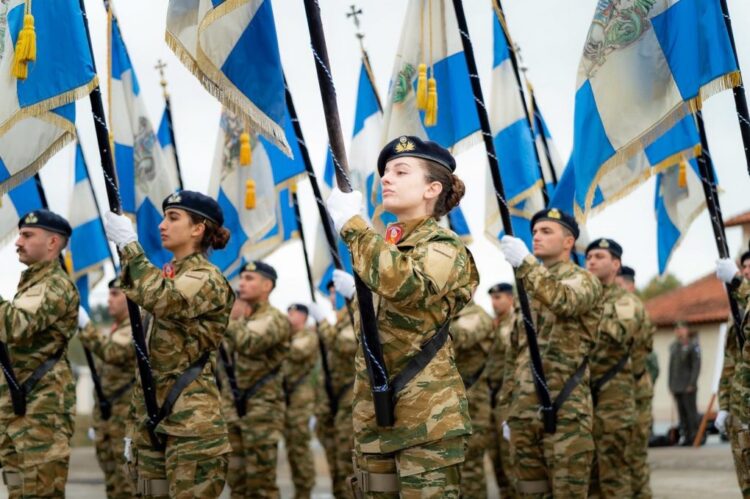 Ο Δαβάκης στην τελετή εορτασμού του Μεγαλομάρτυρα Αγίου Γεωργίου…Στη Σχολή Πεζικού