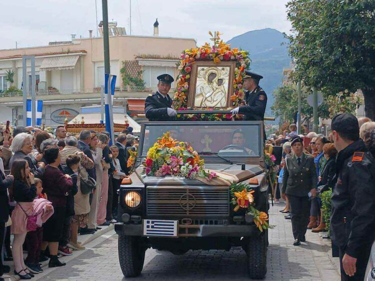 Eορτάσθηκε η Ιερά Πανήγυρις της Πολιούχου του Αιγίου, Ζωοδόχου Πηγής – Παναγίας Τρυπητής,