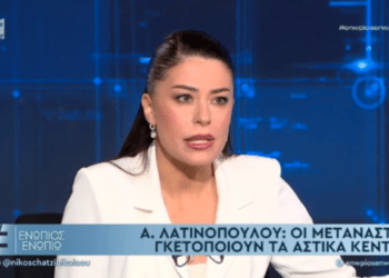 Λατινοπούλου :Δεν είναι ακραίο το να θέλεις η χώρα σου να έχει σύνορα».