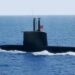 Το Τουρκικό Υ/Β TCG Gür (S-357) και η πυραυλάκατος TCG İmbat (P-335) στο κατεχόμενο λιμάνι  της Κερύνειας