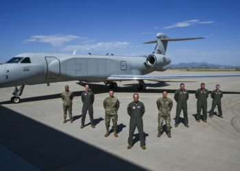 Στην βάση της Σούδας δύο αεροσκαφών ηλεκτρονικού πολέμου EA-37B “Compass Call”