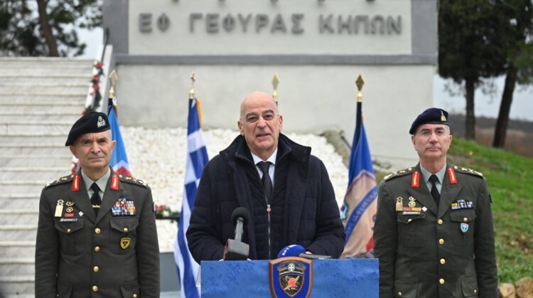 Στα Σύνορα για Πάσχα ο ΥΕΘΑ Δένδιας …Συνοδεία Αρχηγών