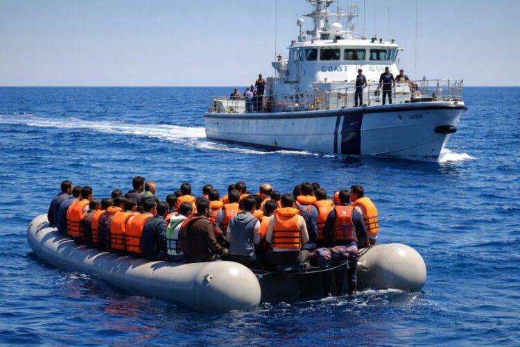 Νέες αφίξεις 94 λαθρομεταναστών είχαμε τα ξημερώματα της Κυριακής του Πάσχα στα νότια της Κρήτης.