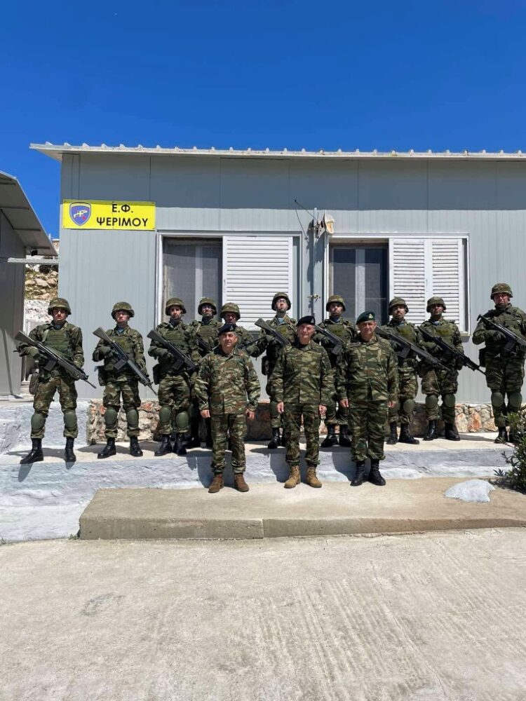 O Α/ΓΕΣ στην Περιοχή Ευθύνης (ΠΕ) της 80 Ανώτερης Διοίκησης Ταγμάτων Εθνοφυλακής (80 ΑΔΤΕ) «ΚΩΣ».