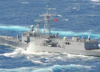 H Τουρκική Φρεγάτα  «Goksu» Παρενόχλησε νότια  της Κάσου το  Ολλανδικό  «Maasvliet»