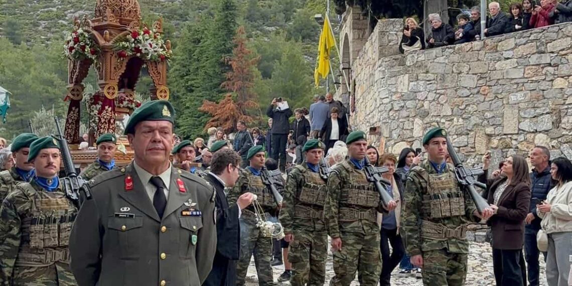 Με μεγαλοπρέπεια o εορτασμός  στην ιστορική Ι. Μονή Αγ. Γεωργίου «ΑΡΜΑ»