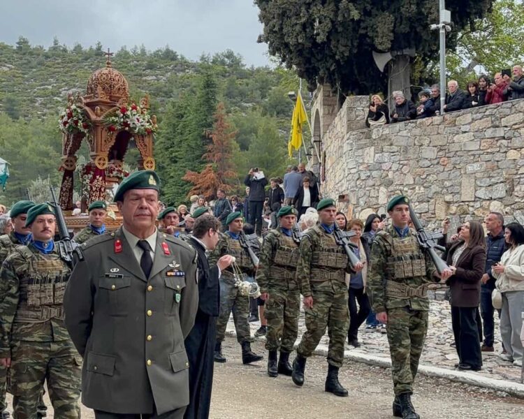 Με μεγαλοπρέπεια o εορτασμός  στην ιστορική Ι. Μονή αγ. Γεωργίου «ΑΡΜΑ»