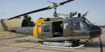 Eλικόπτερο ΑΒ-205 της 358 Μοίρας Έρευνας Διάσωσης…εκτέλεσε αναγκαστική προσγείωση λόγω μηχανικής βλάβης