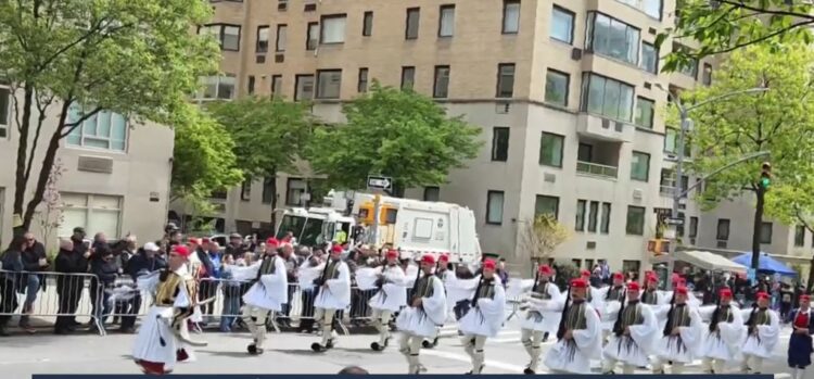 Με το Μακεδονία ξακουστή οι Εύζωνες στην Παρέλαση της Νέας Υόρκης